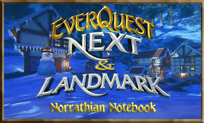Norrathian Notebook: EverQuest Next round table roundup V