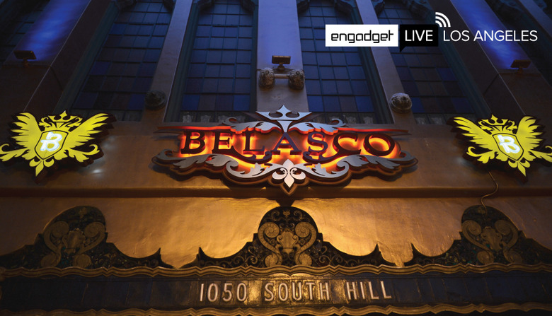 LOS ANGELES, CA - SEPTEMBER 25: An outside view of the Belasco Theater at the XIII Annual Latin GRAMMY Awards Nominations Announcement held at Belasco Theatre on September 25, 2012 in Los Angeles, California. (Photo by Alberto E. Rodriguez/Getty Images)