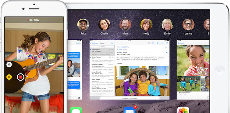 iOS 8 Screenshot