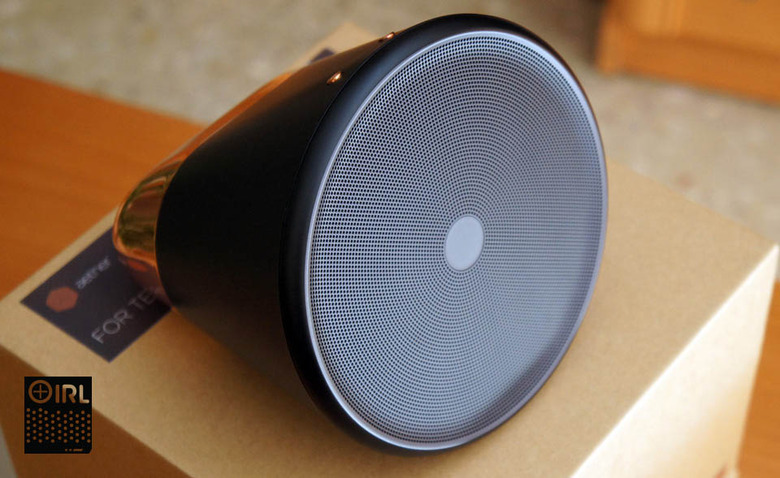 Aether's Cone speaker is a fresh spin on music streaming