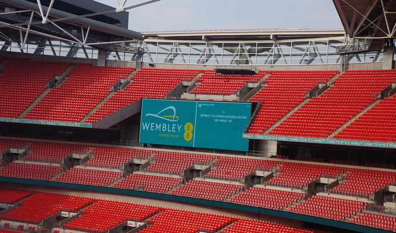 Wembley Stadium connected by EE