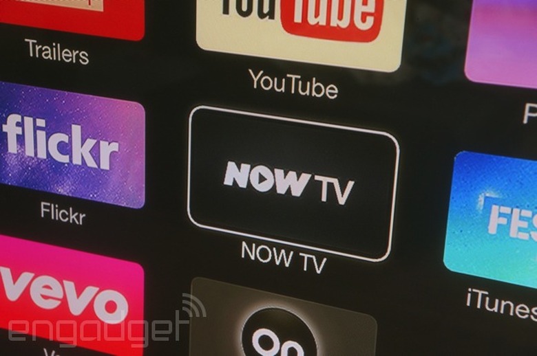 Now TV Comes To Apple TV