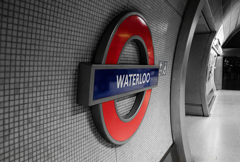 Waterloo Tube Sign