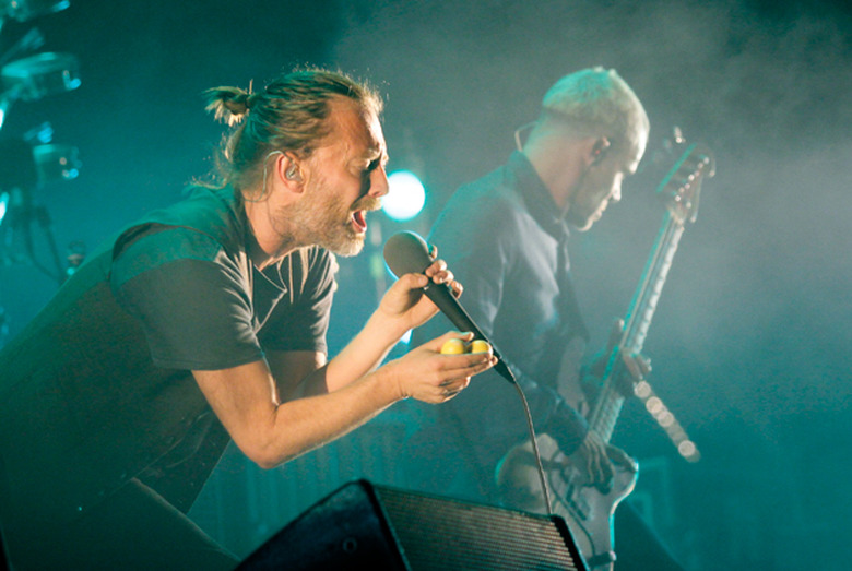 Thom Yorke playing with Atoms for Peace