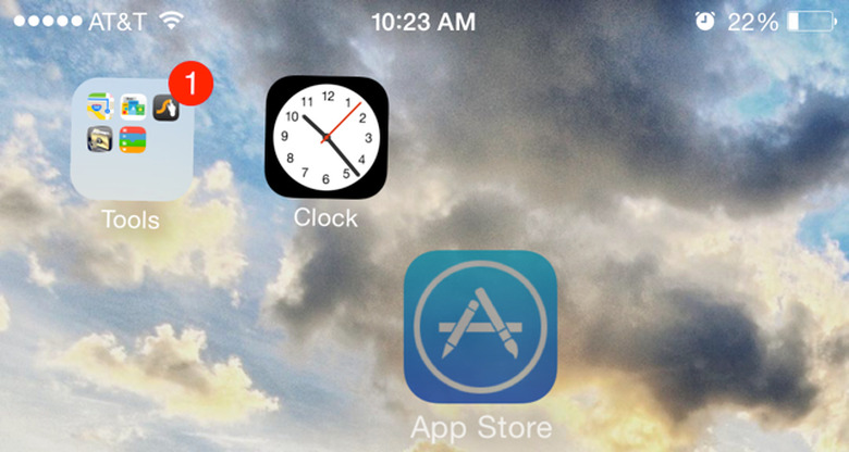 nested folders