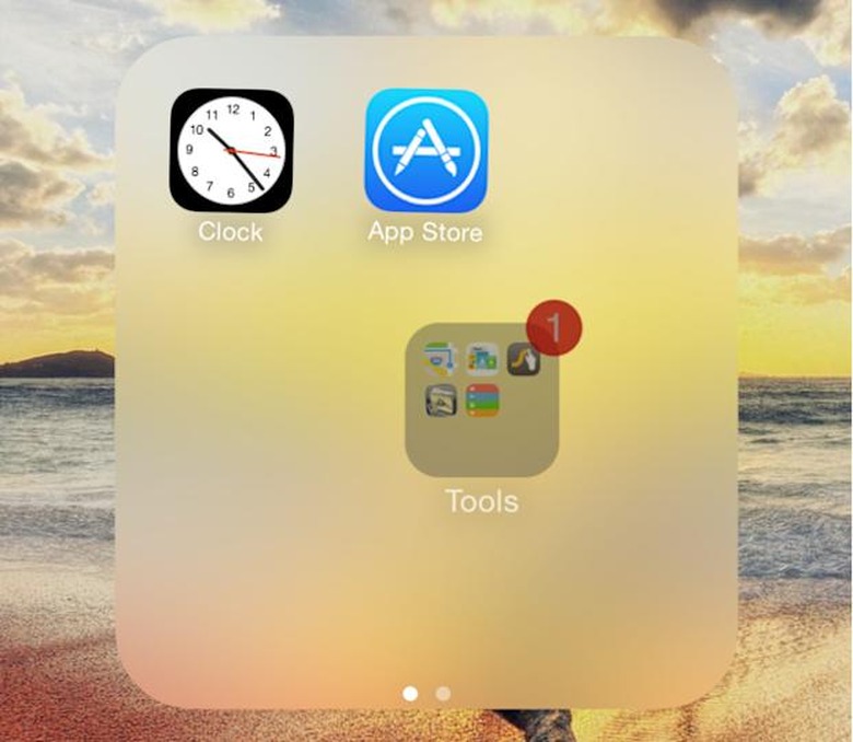 nested folders