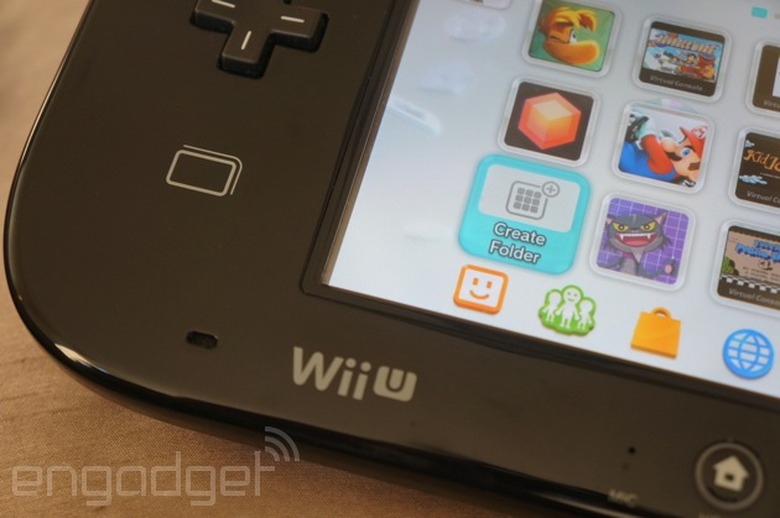 Nintendo Wii U gamepad