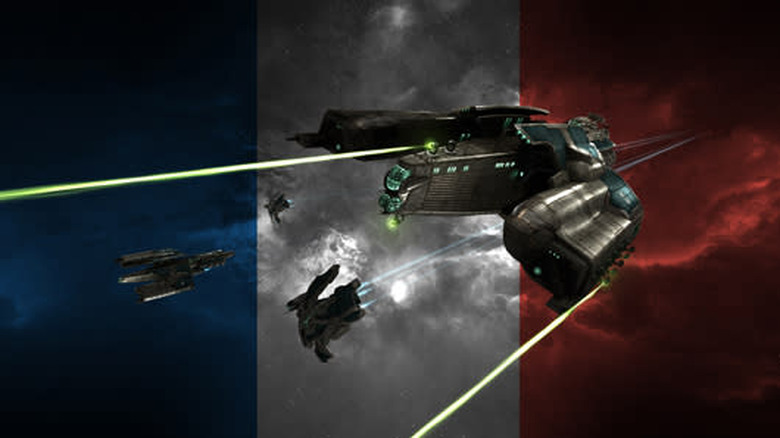EVE players fight like the French