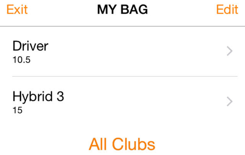 MyGolf Caddie screenshots