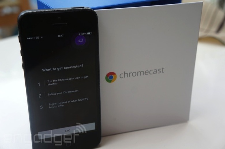 Now TV on Chromecast