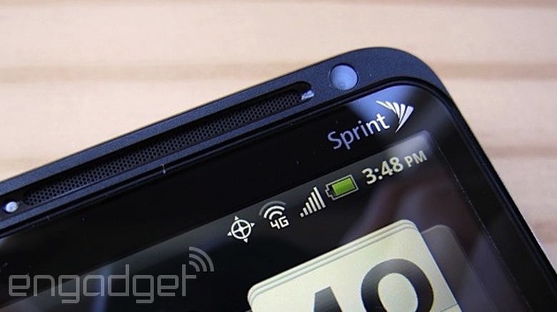 HTC EVO 3D on Sprint's WiMAX network