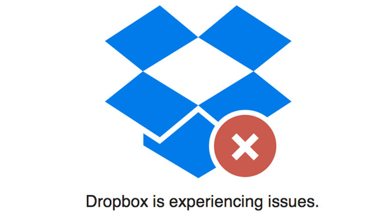 Dropbox error