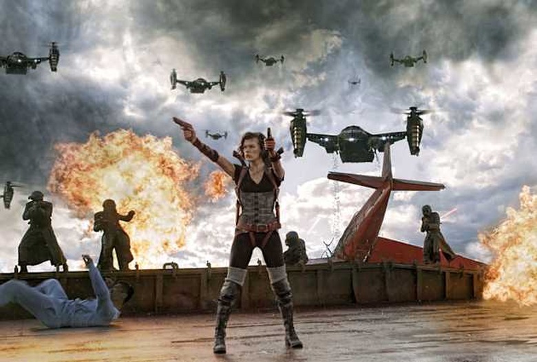 RESIDENT EVIL: AFTERLIFE 2010 Constantin Film Produktion film with Milla Jovovich