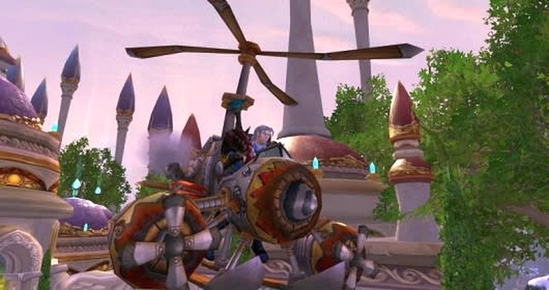 Like this, but a bit less mobile. (Picture from WoWpedia)