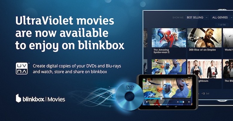 Blinkbox Now Offers Ultraviolet Copies
