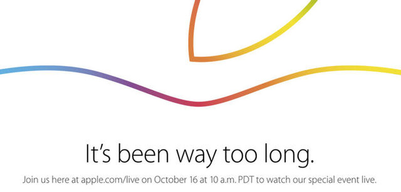 Apple October Press event