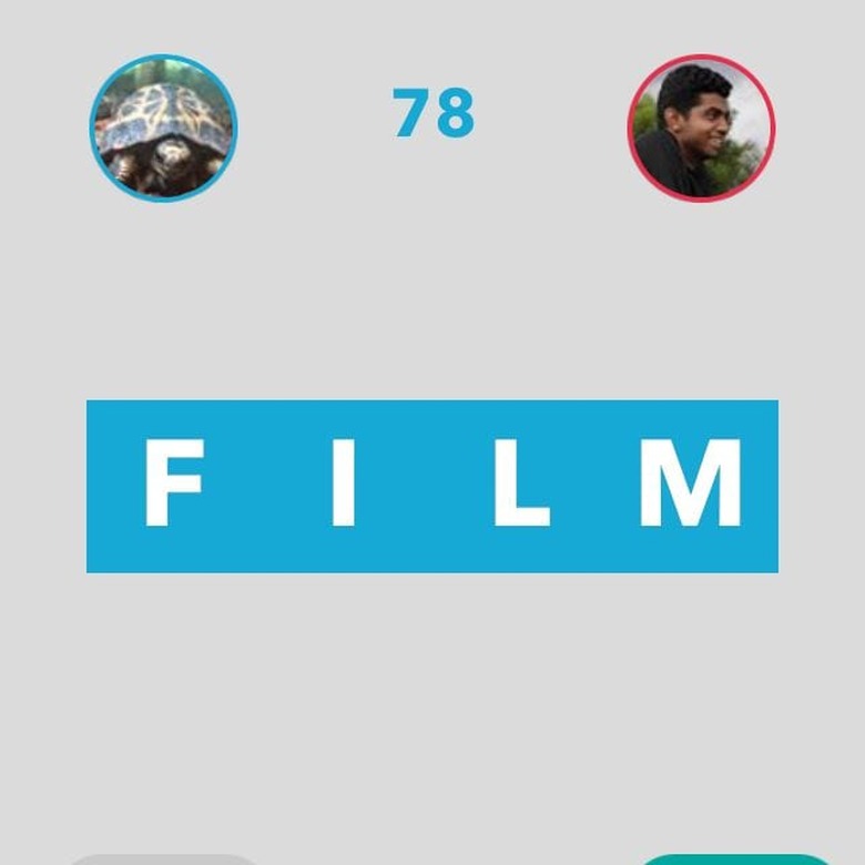 Players compete against opponents to create the largest word out of 15 letters in LetterPop