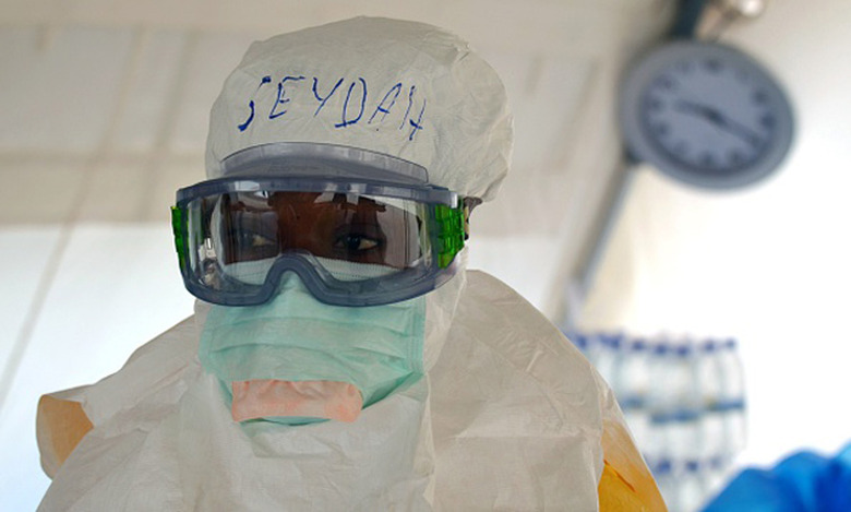 Liberian health care worker helping to fight Ebola