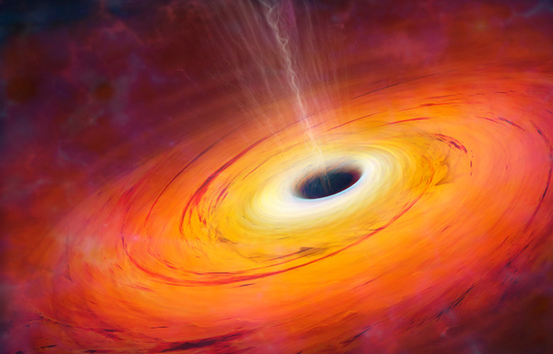 A black hole, naturally