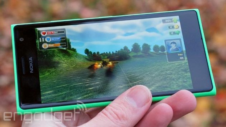 Gaming on the Lumia 735