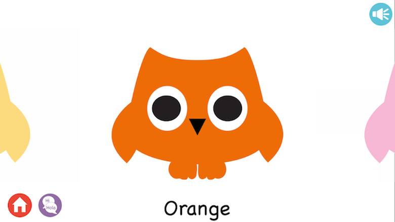 Players can learn colors with flashcards in Sami Apps