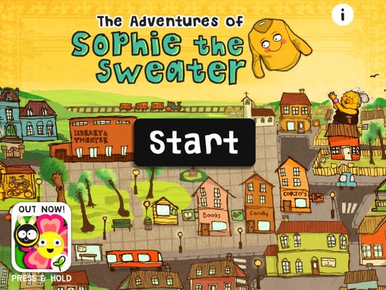 GroBook start screen
