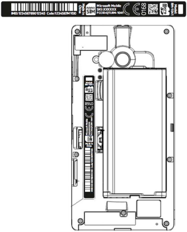 Lumia 735 at the FCC