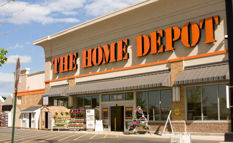 The Home Depot store exterior outside building