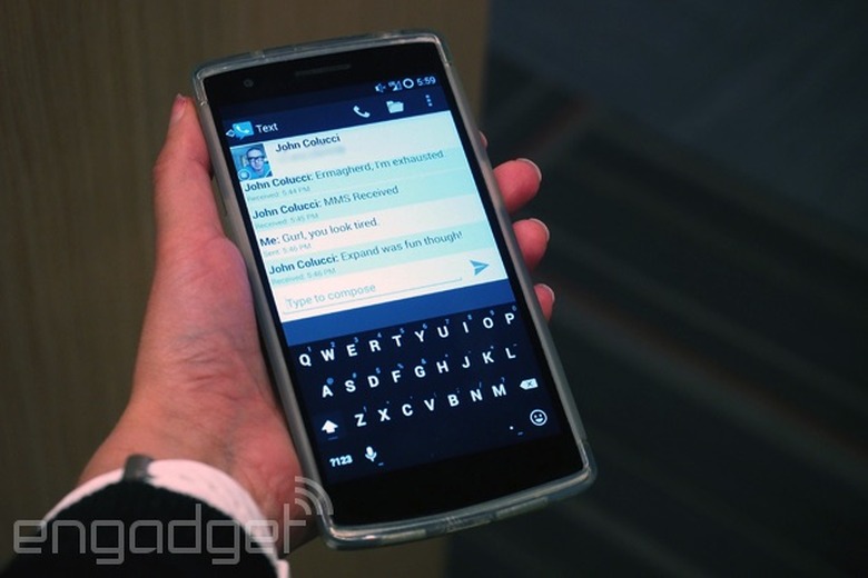 Google Voice MMS messages in Android