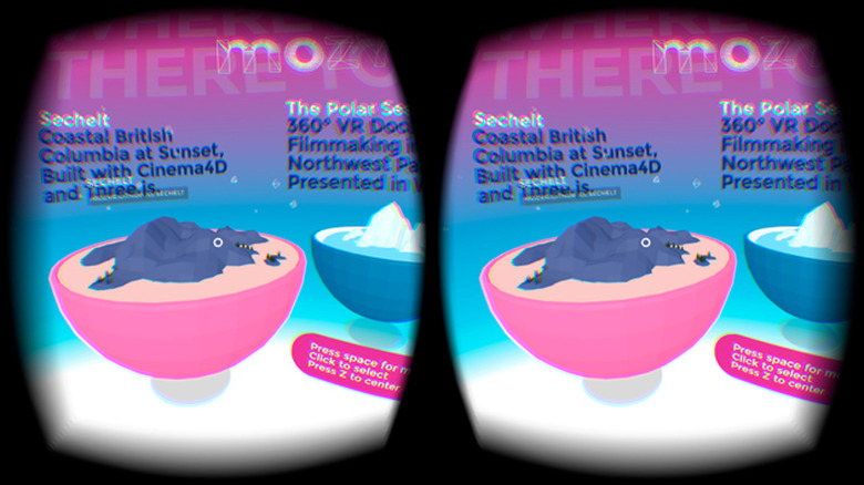 VR on the web