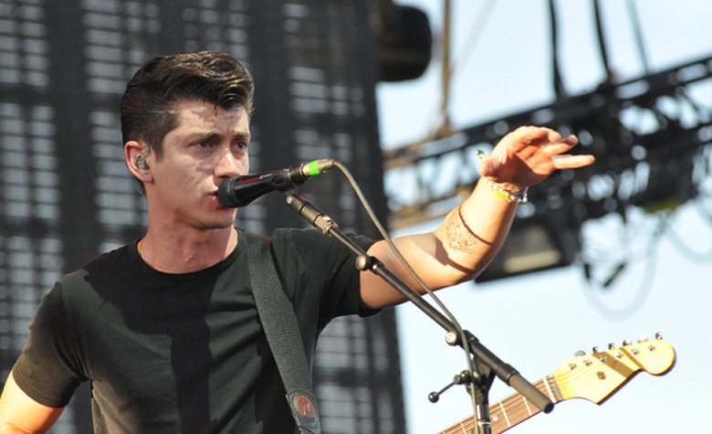 Arctic Monkeys' Alex Turner at Coachella 2012