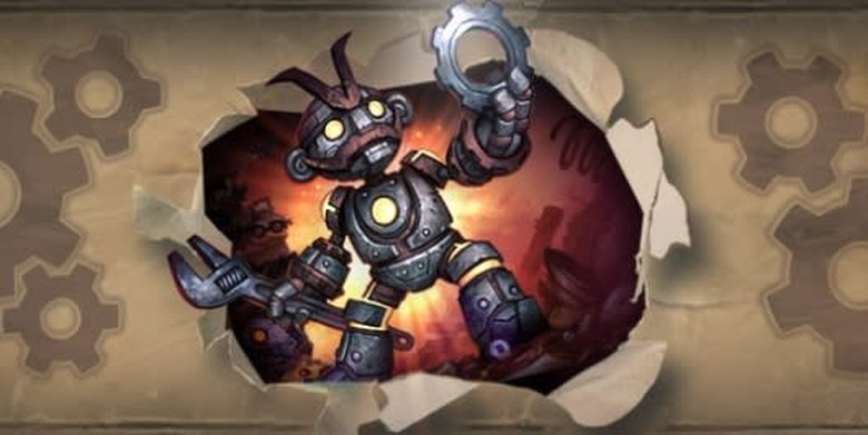 Not just for using bots. The first expansion is all about goblins and gnomes. Come on.