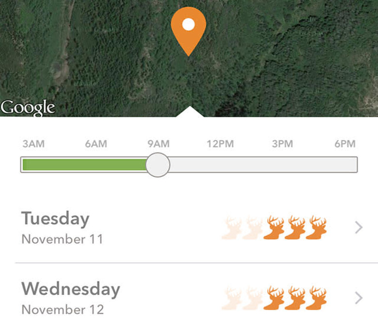 Hunt Predictor screenshots