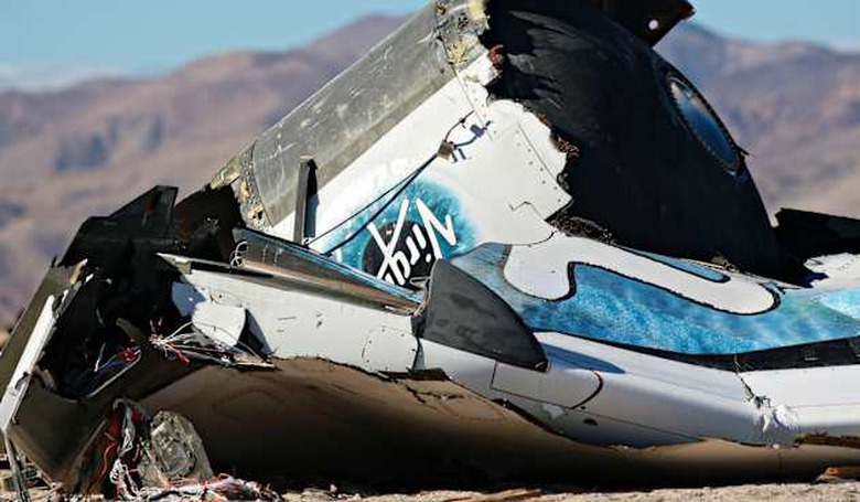 Virgin Galactic SpaceShipTwo Crashes During Test Flight In Mojave Desert