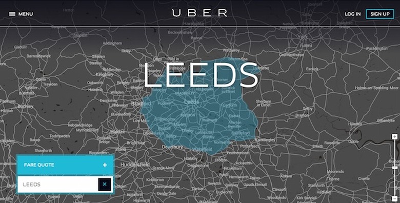 Uber Launches In Leeds
