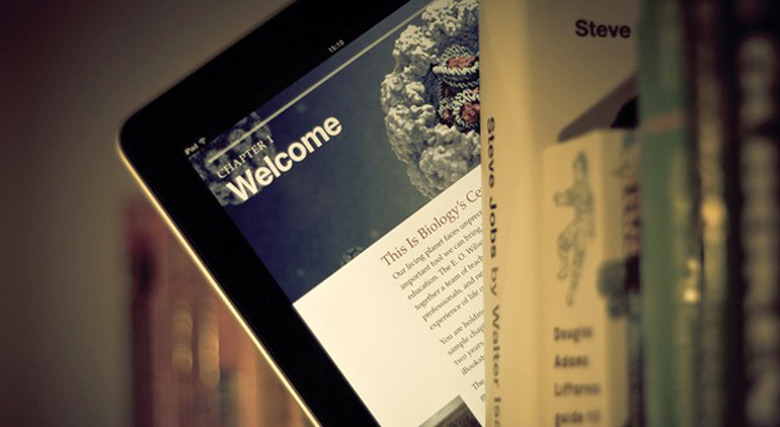 iPad textbook