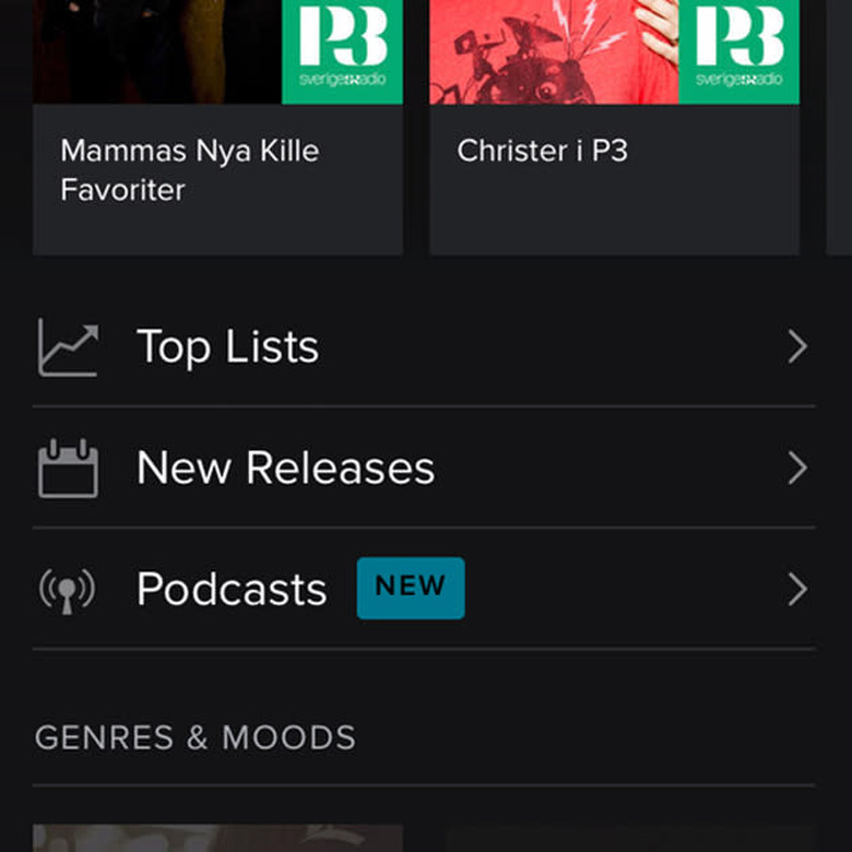 Spotify podcast code