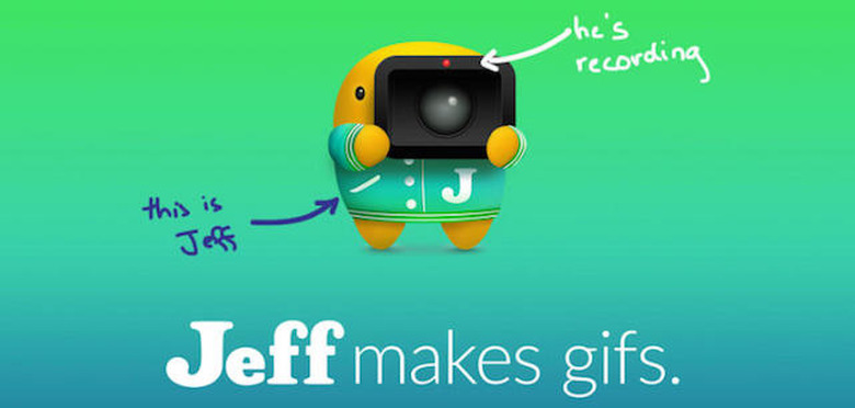 Jeff screen sharing GIF app for Mac OS X Yosemite