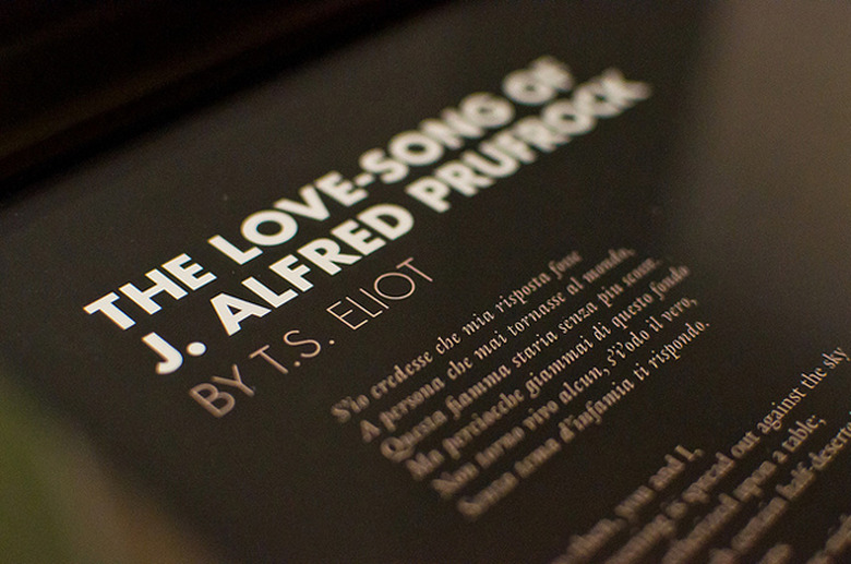 TS Eliot's 'Love Song of J Alfred Prufrock'