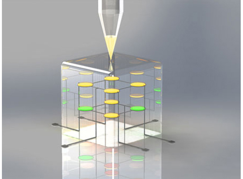 3D-printed quantum dot LEDs