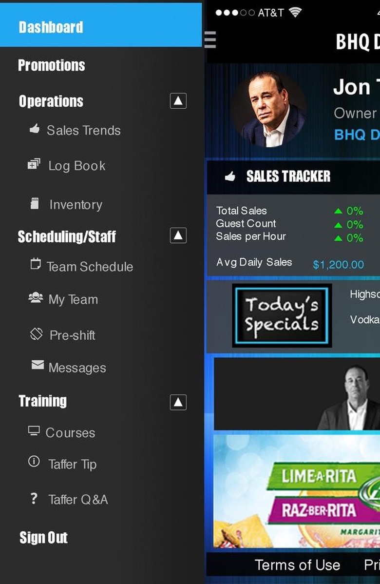 BarHQ app