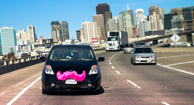 Lyft on the highway