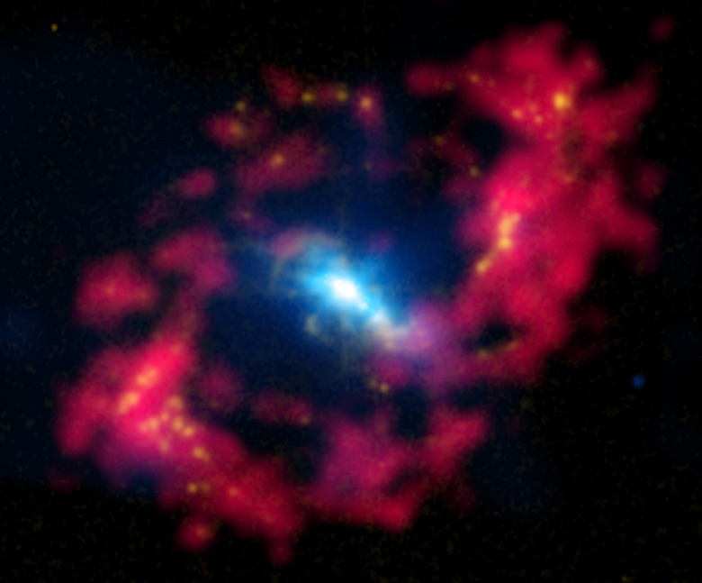 NGC 4151, aka the Eye of Sauron galaxy