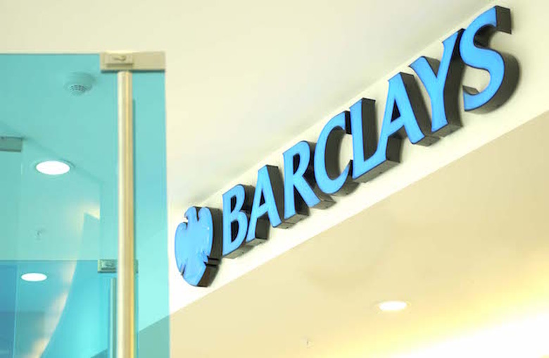 Barclays Sign