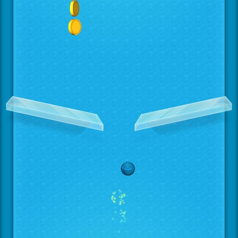 Players avoid obstacles while picking up coins in BOLLS