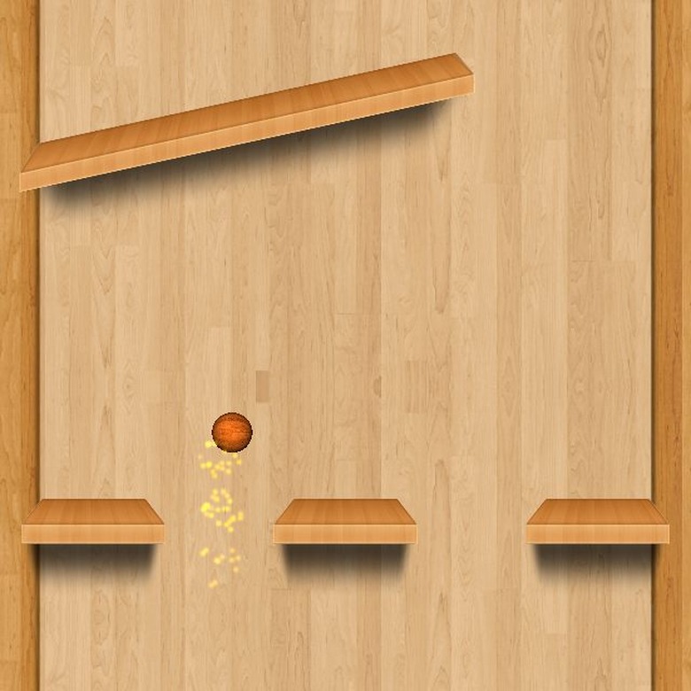 Players navigate a ball through obstacles in BOLLS