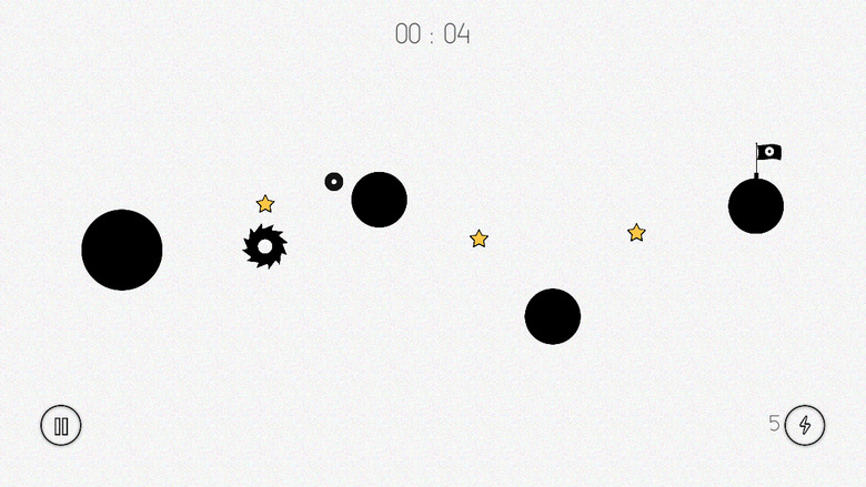 Players guide a ball through a hazard-filled maze of circular platforms in ROTO
