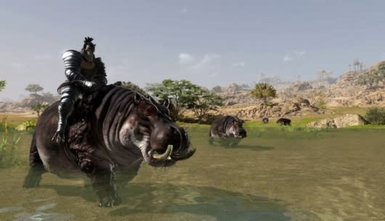 I'm on a mount! I'm on a... wait, someone did this parody already, didn't they? Never mind.