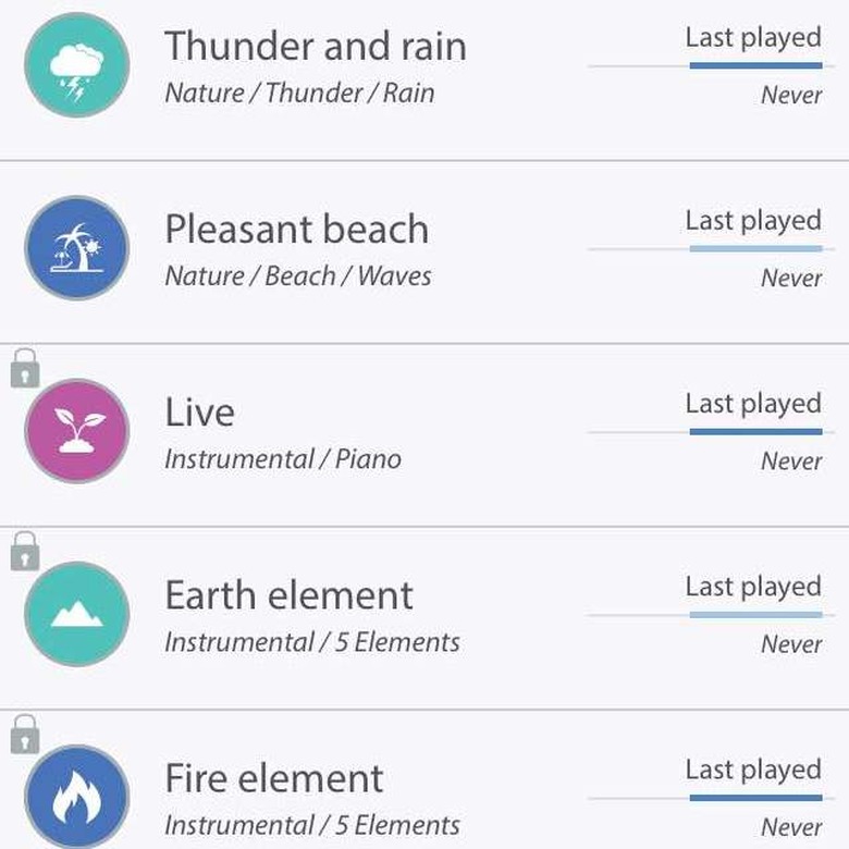 Oceen relaxation app