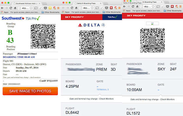 Security flaw lets Delta passengers access strangers' boarding passes